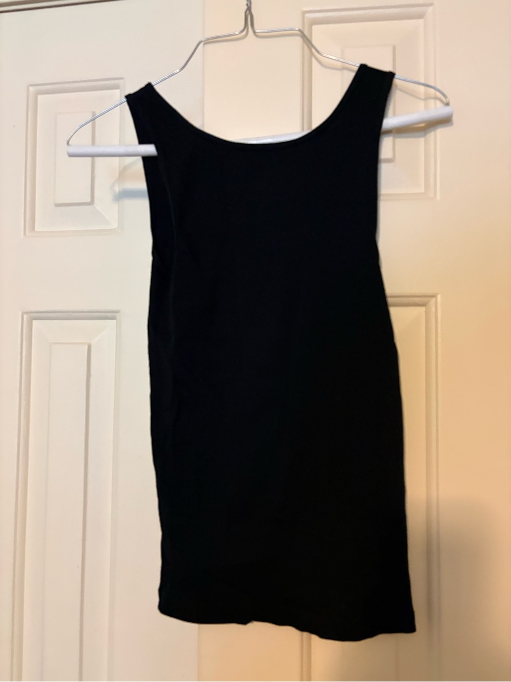Madewell Black Ribbed Tank - Picture 2 of 3